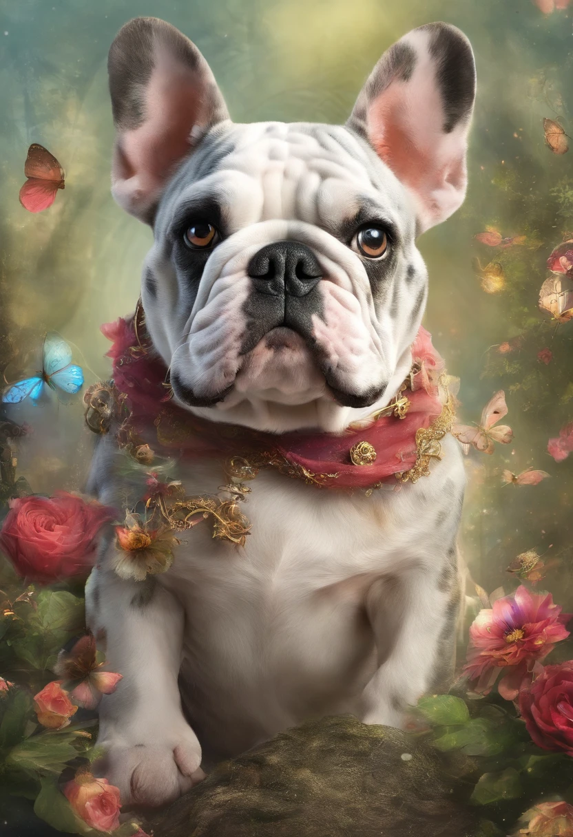bebezinho de bulldog ingles merle