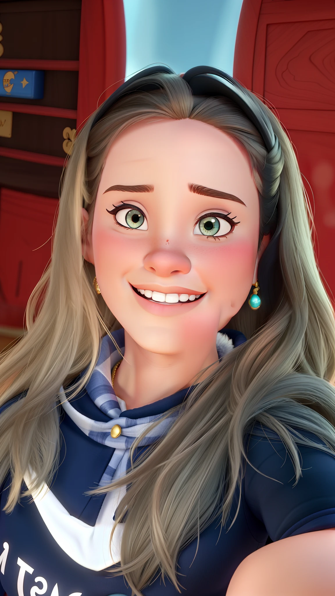 Uma mulher estilo disney, em alta qualidade, melhor qualidade