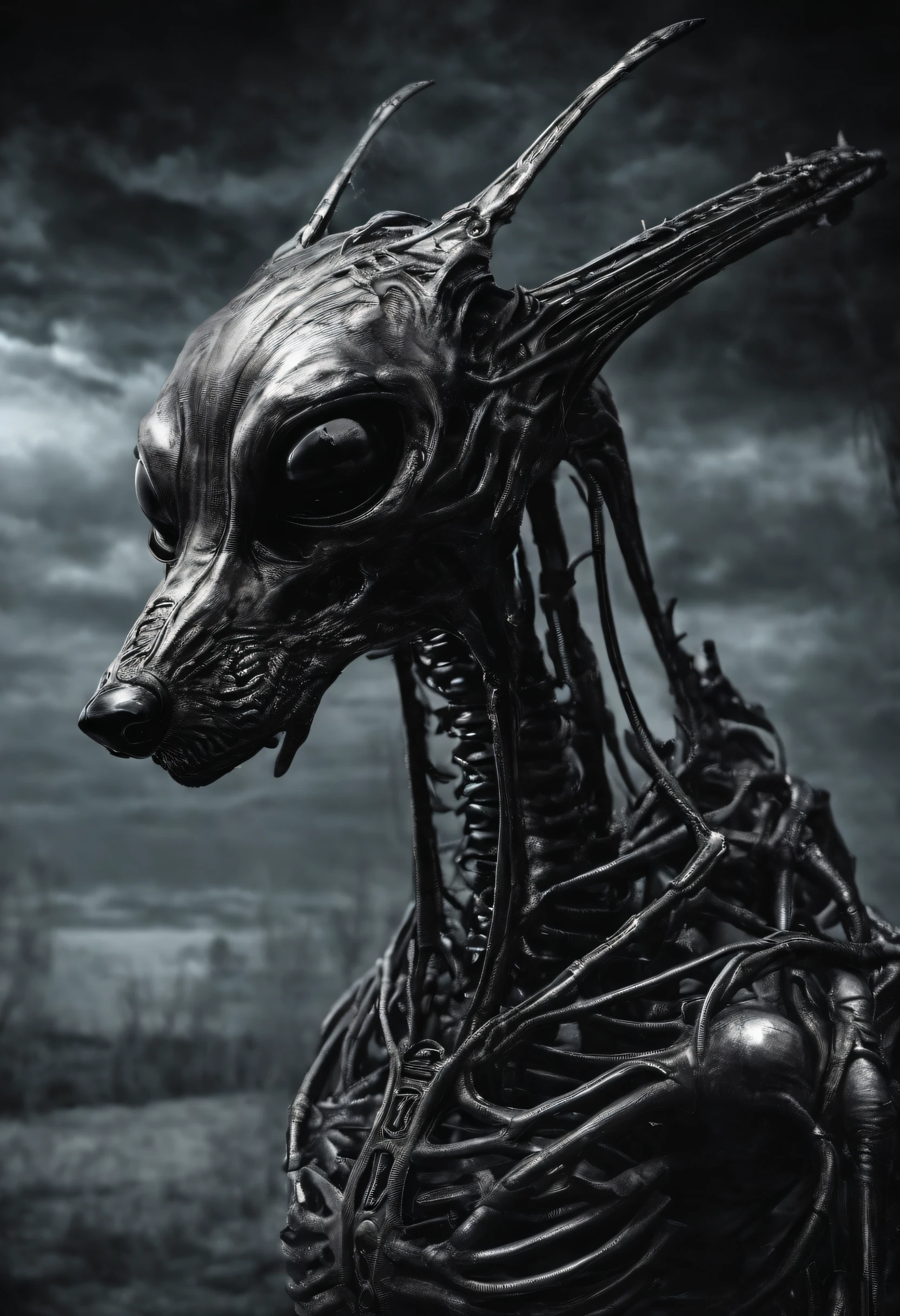 hr giger alien dog