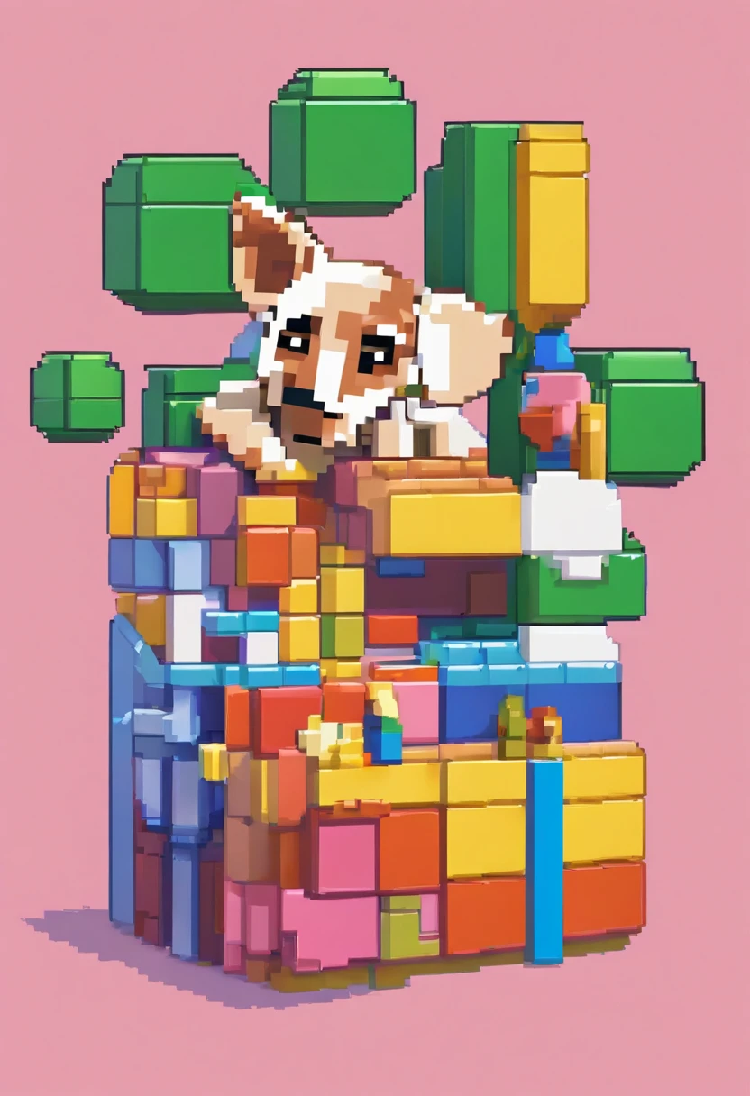 Uma chihuahua fulvo feliz, com pelo longo, vestindo uma coleira de princesa, sentada, sorrindo, olhos grandes e encantadores, fundo casa, Estilo Pixar, ....3d, desenhos animados, rosto detalhado, asymmetrical 16k