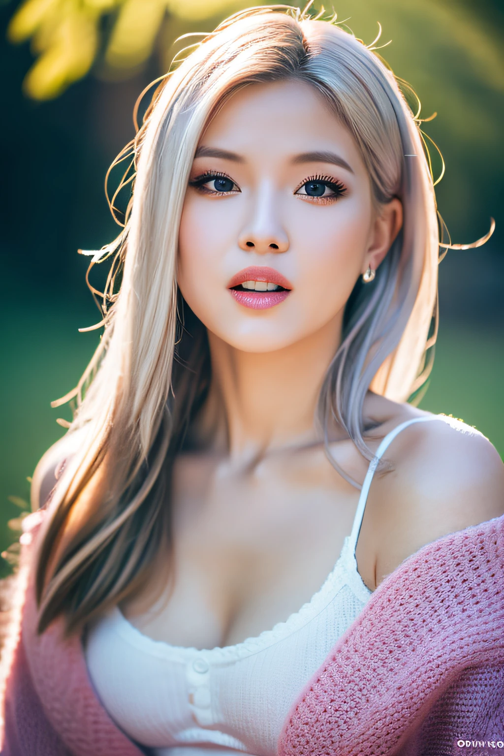 Best Quality, 8k, 32k, Masterpiece, UHD:1.3), Japanese girl, curvy, ((gigantic boobs:1.2)) sexy body, (High quality) HD, deep cleavage, open cleavage, hanging boobs
