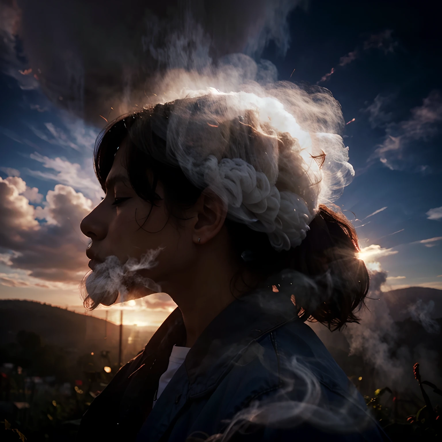 Cloud of smoke