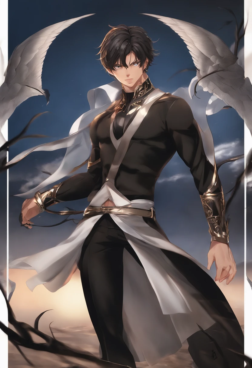 《O Deus Original》Arataki Kazuto , Pessoas do sexo masculino,,((master part)), ((best quality)), ultra detalhado,((illustration)), Dynamic angle, luz detalhada, (Olhos Delicados), floating, 1st , Foco masculino, Head, garments, olhos amarelos, colar, tatuagem, (testa:0.8), (Ahoge:0.8), jewelries, apatia,raio, chest muscle, sexy , Simbionte de veneno para o seu corpo, Muco preto do corpo , (em veneno), veneno,Fachada,estilo de anime4 K, Papel de parede anime 4k, badass anime 8 k, 4 k 漫画壁纸, jovem homem de anime, Meninos de anime, 4k anime wallpapers, 4k anime wallpapers, estilo de arte anime de alta qualidade, estilo de arte moe anime, Anime Art Wallpaper 8K, Anime Art Wallpaper 4K, rgb lighting