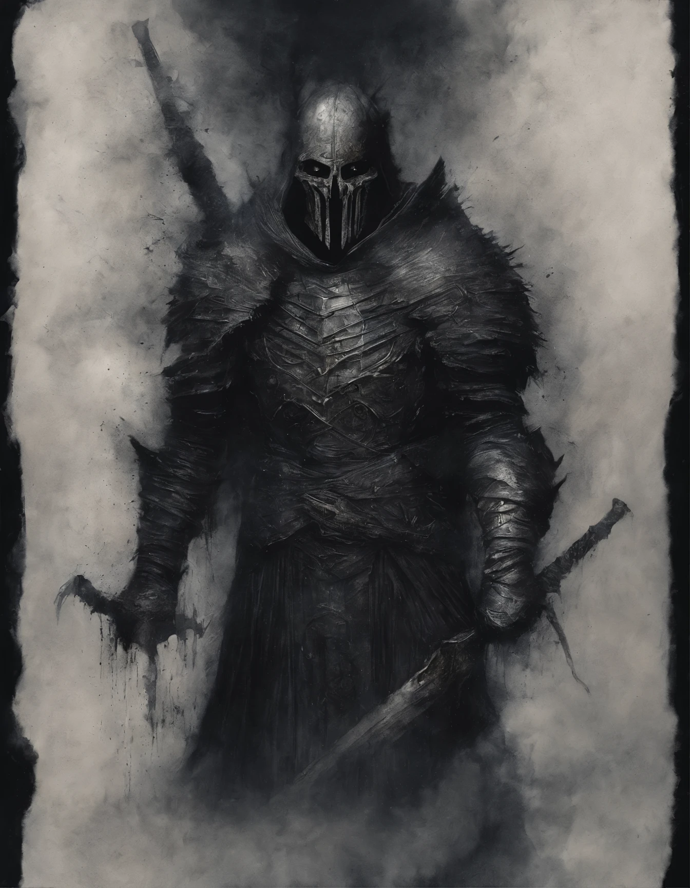 score_9, score_8_up, score_7_up, score_6_up, score_5, score_4_up, Fhunger, helmet, white background, sword, no humans, standing, breastplate, full body, 1boy, male focus, dual wielding, loincloth, blood, solo, spiked mace, simple backgroundhelmet, white background, sword, no humans, standing, breastplate, full body, 1boy, male focus, dual wielding, loincloth, blood, solo, spiked mace, simple background