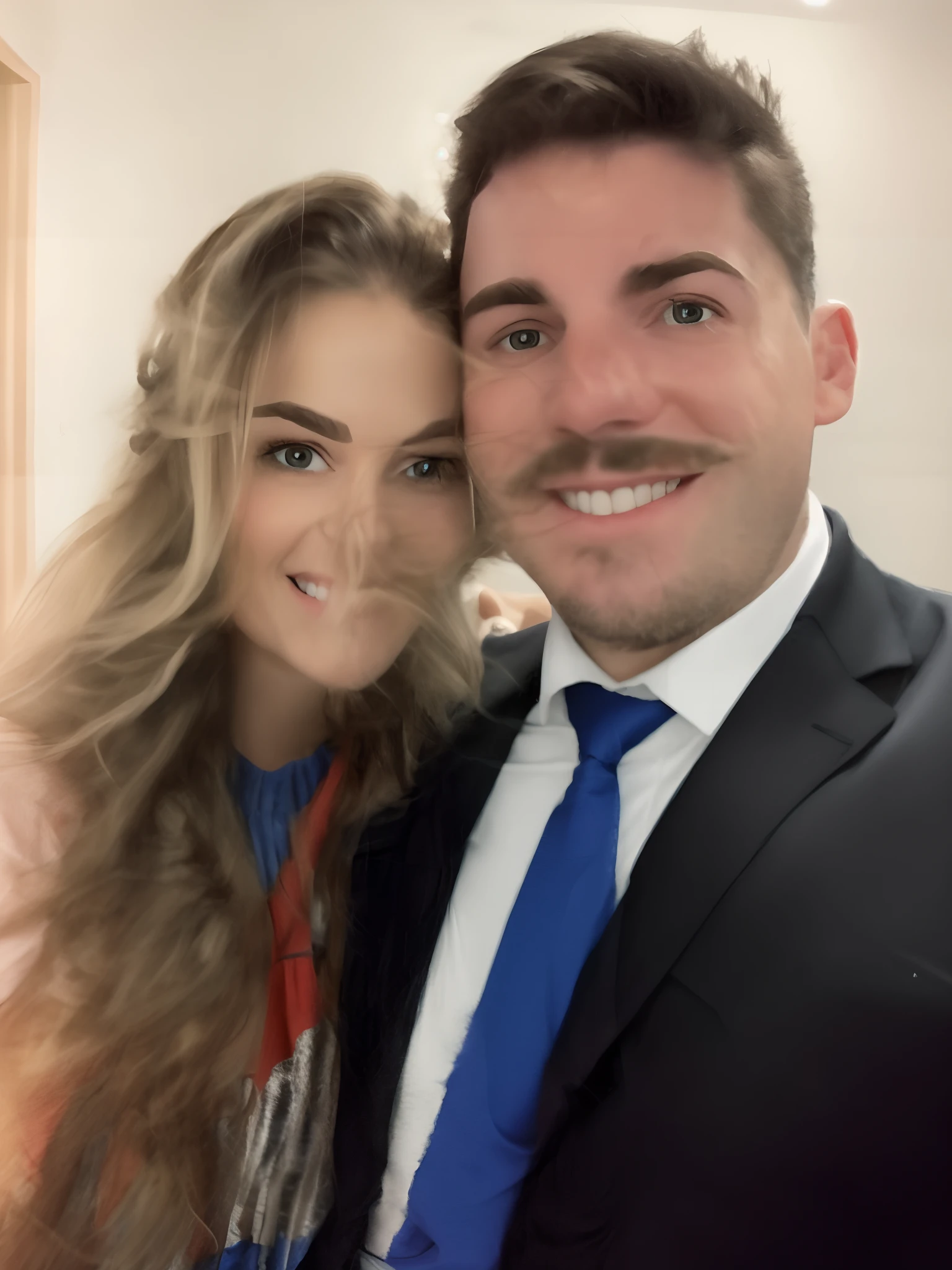 Foto de casal, Woman in dress and sneakers, Man in shirt and light pants, with sneakers, Are hugging each other on a landscape background, com arvores