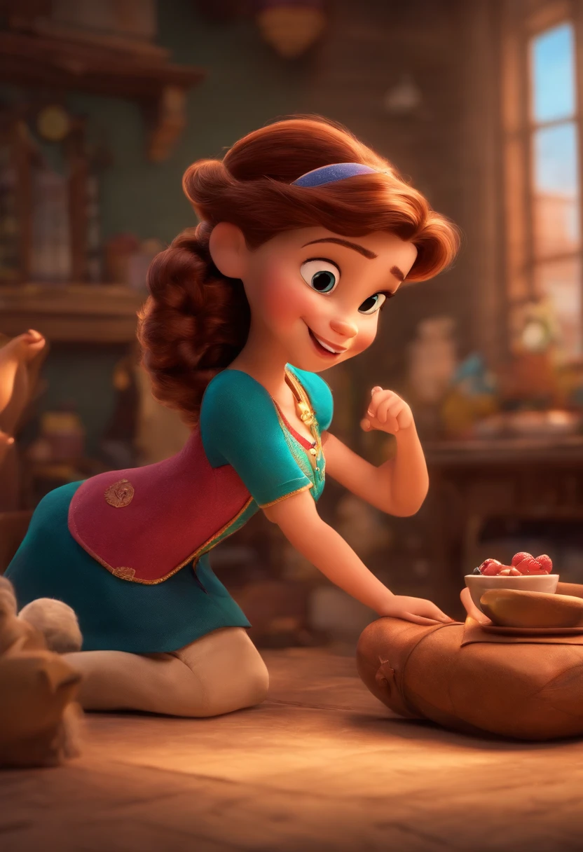 Eu sou uma menina eu tenho 21PixarDisney3D desenho animado