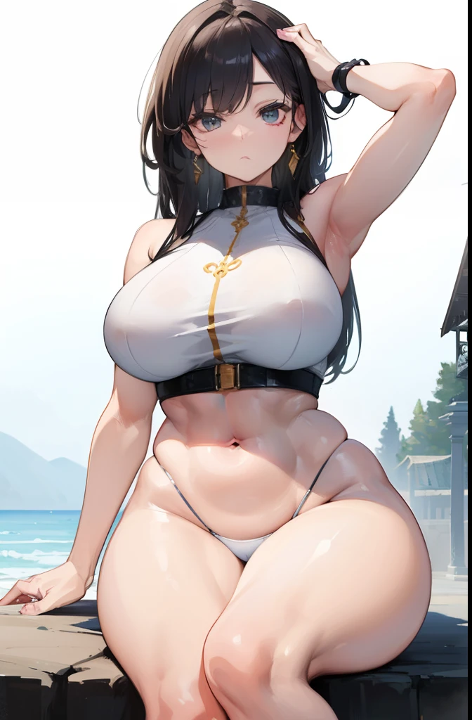 ((
masterpiece,
Highest quality,
))
perfect condition,
perfect shape,
flawless beauty,
curvaceous,
beautiful skin,
beautiful belly,
hips up,
abs,
toned thighs,
toned body,
sweet,