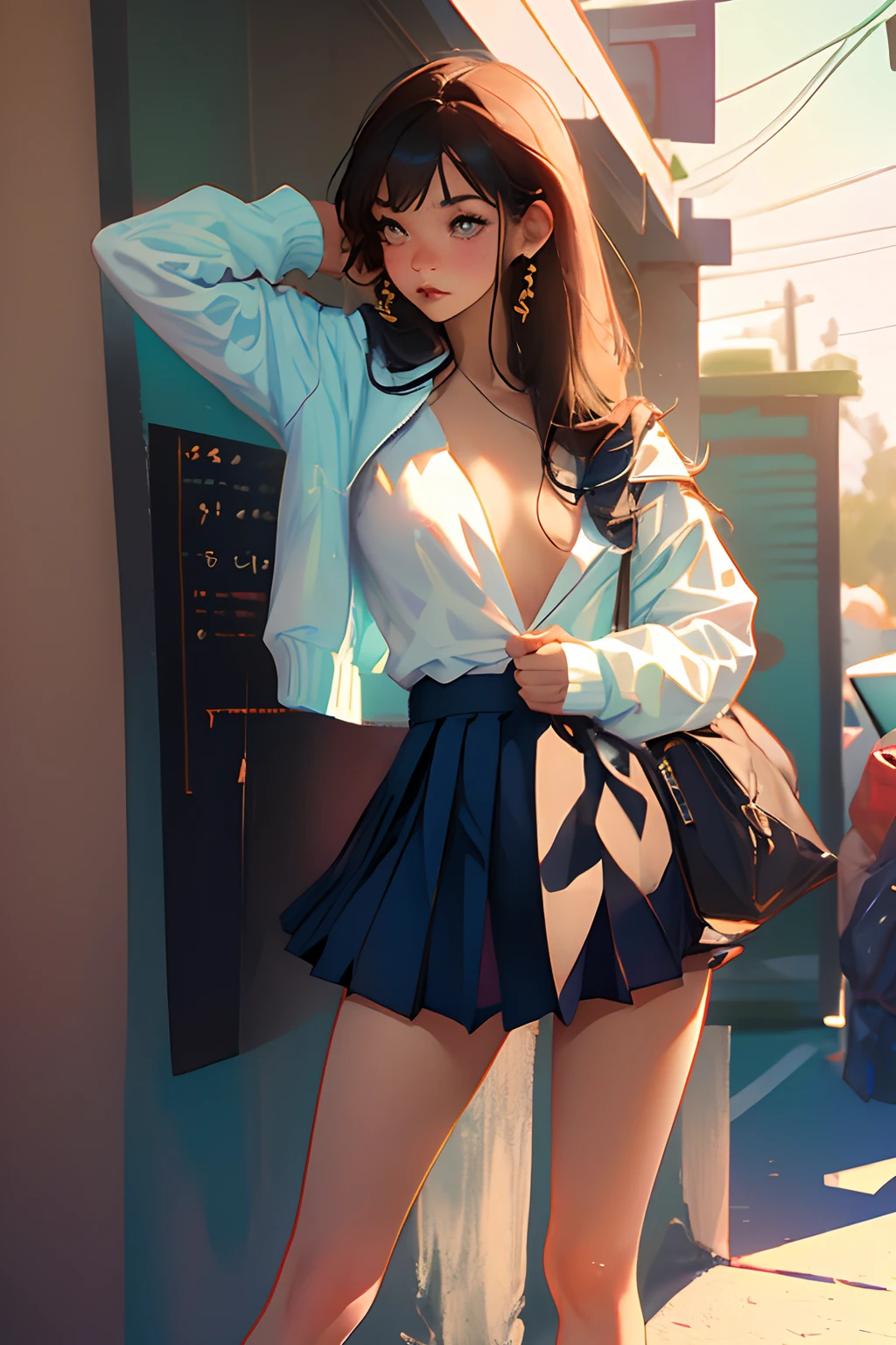 Cruffy pubic hair,opening legs,hi-school girl,barechested