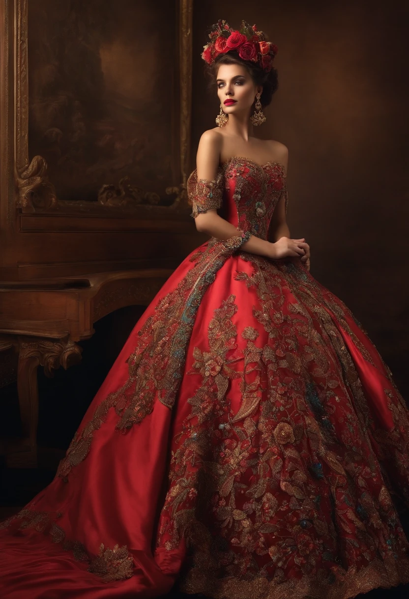 roupas pretas, Vestidos
