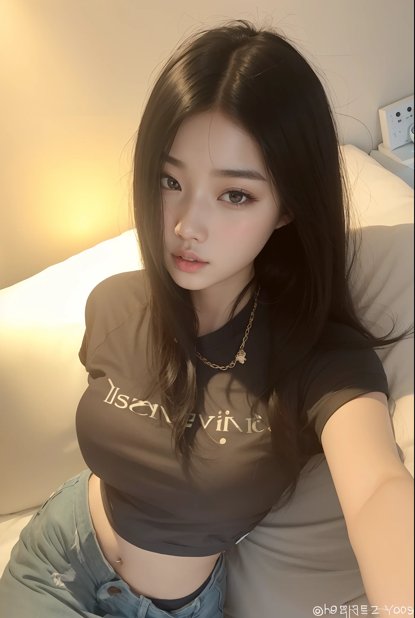 Allafard Asian woman lying on bed,wearing a blacked shirt, Korean girl, Asian girl, Sexy girl, 2 , gorgeous chinese models, Gorgeous young Korean woman, 2 4 year old female model, 2 8 years old old, 18 years woman, 21 years old, Beautiful Asian girl, 2 3 years old
