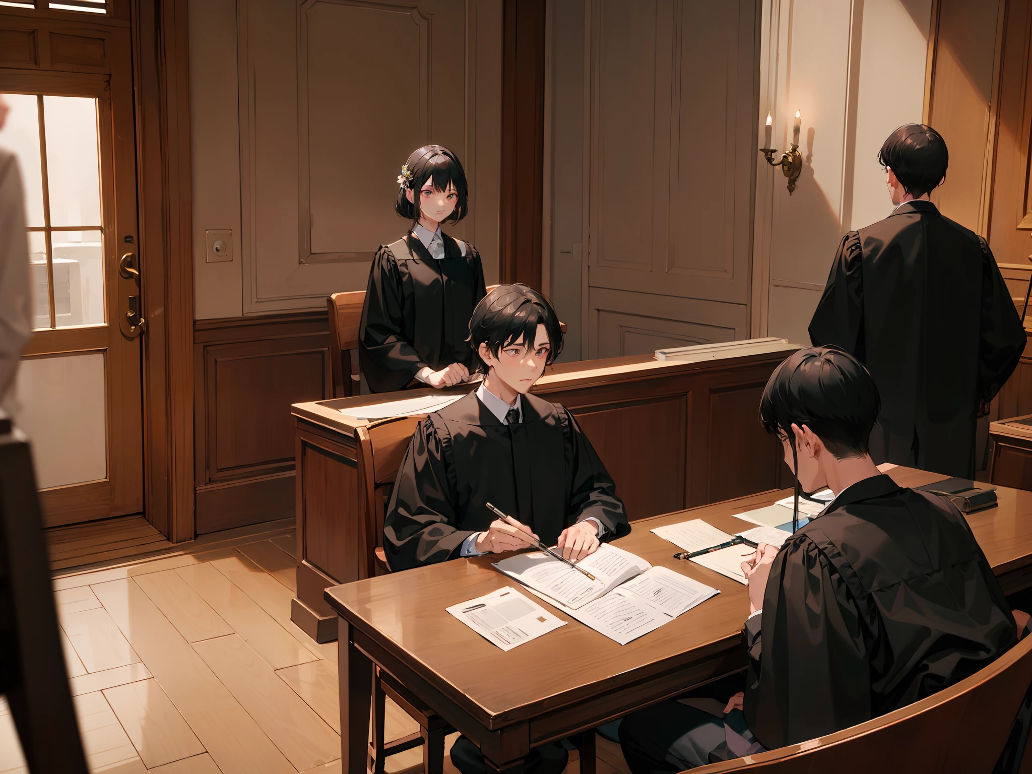 Famous court room / judge show