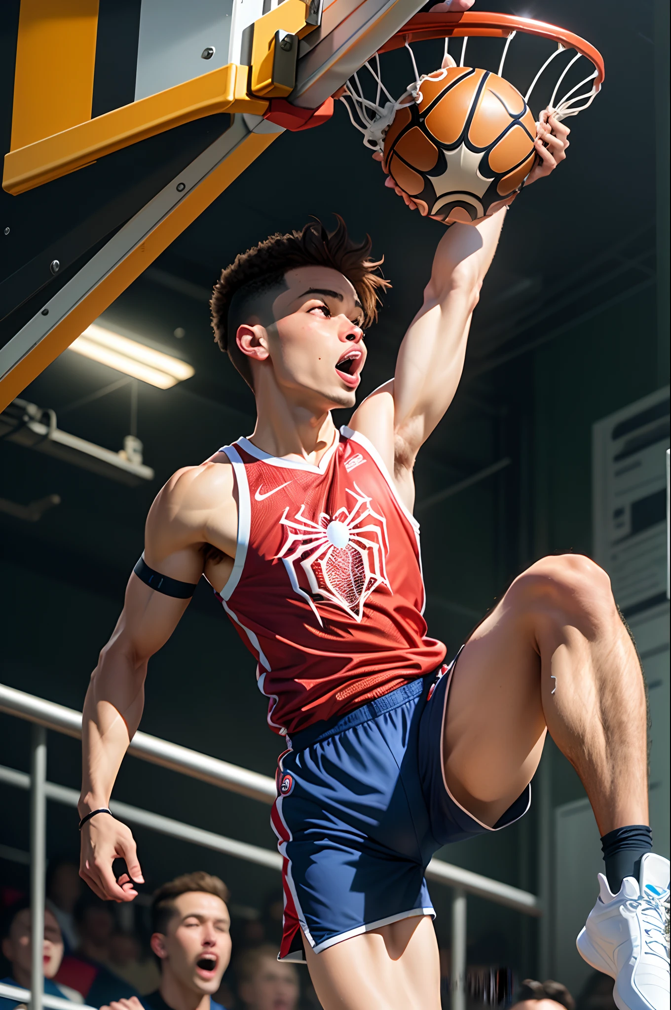 Spider dunking