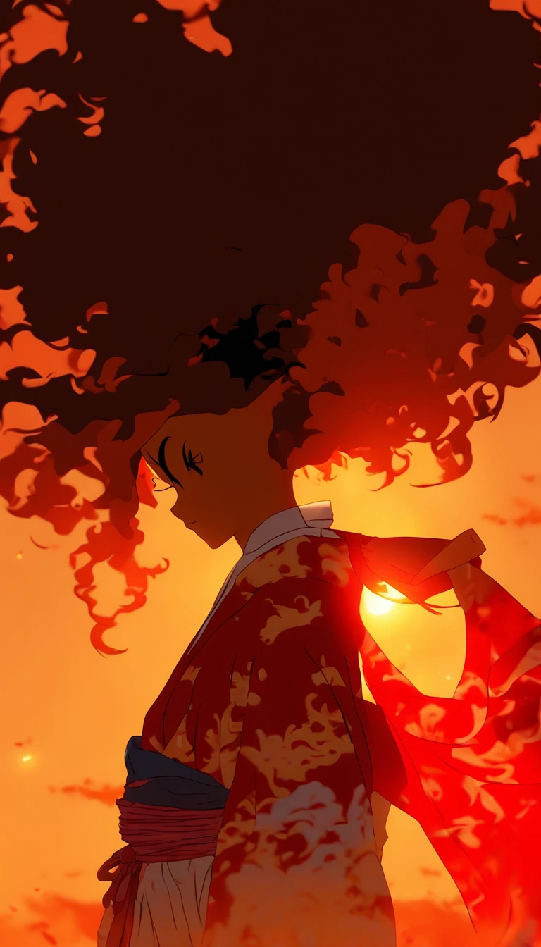 (arte da silhueta,Recortes:1.6)
(((arte de corte de papel,A world where there is only black:1.3)

(cowboy shot),1 girl,sozinho,
(Kimono Menina,Perfil:1.2),Branco, Rosto claro e bonito,

quebrar
(Folhas de outono amarelas e vermelhas)
Fundo de vidro texturizado,