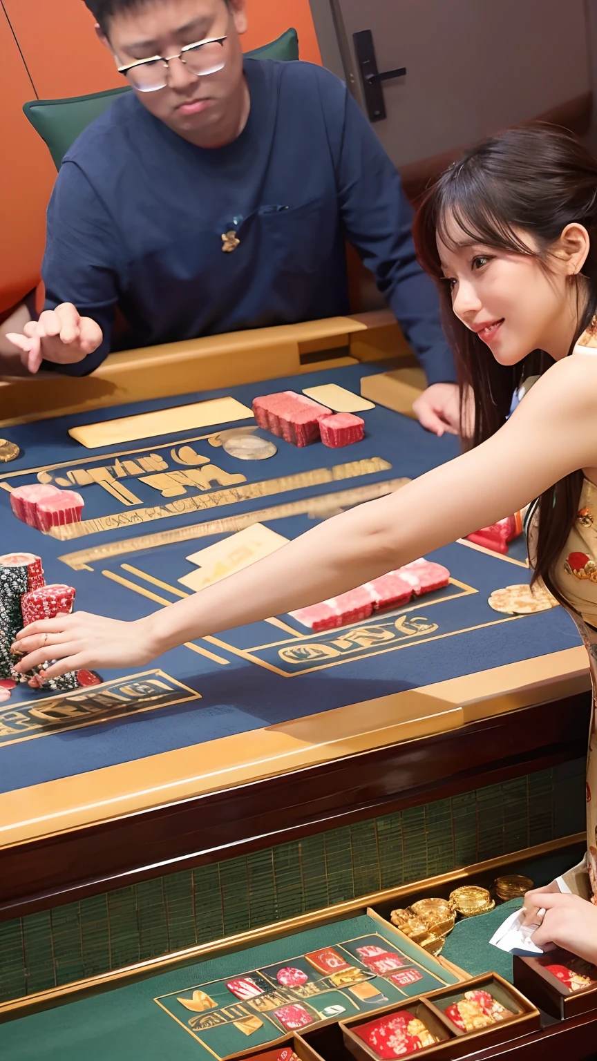 Macau Casino，luxury casino，Dozens of gold coins