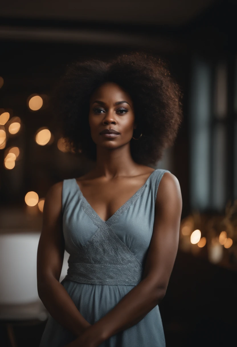 Portrait of a black woman