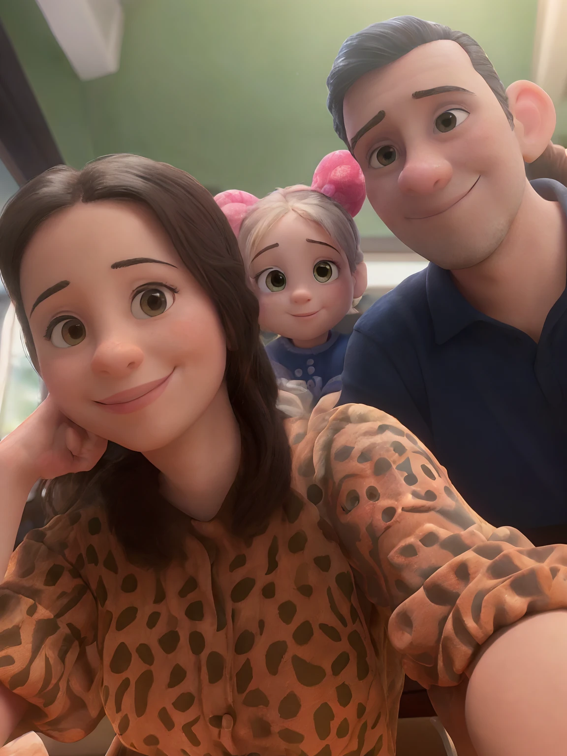 there are two people that are sitting together in a restaurant, Mulher de 30 anos, 3 0 anos de idade mulher, imagem de perfil, taken in the early 2020s, Mulher de 30 anos de Cuba, foto do perfil, Family photo, foto de perfil, Postagem 4k, 4 k post, marido esposa e filho, 3 6 anos