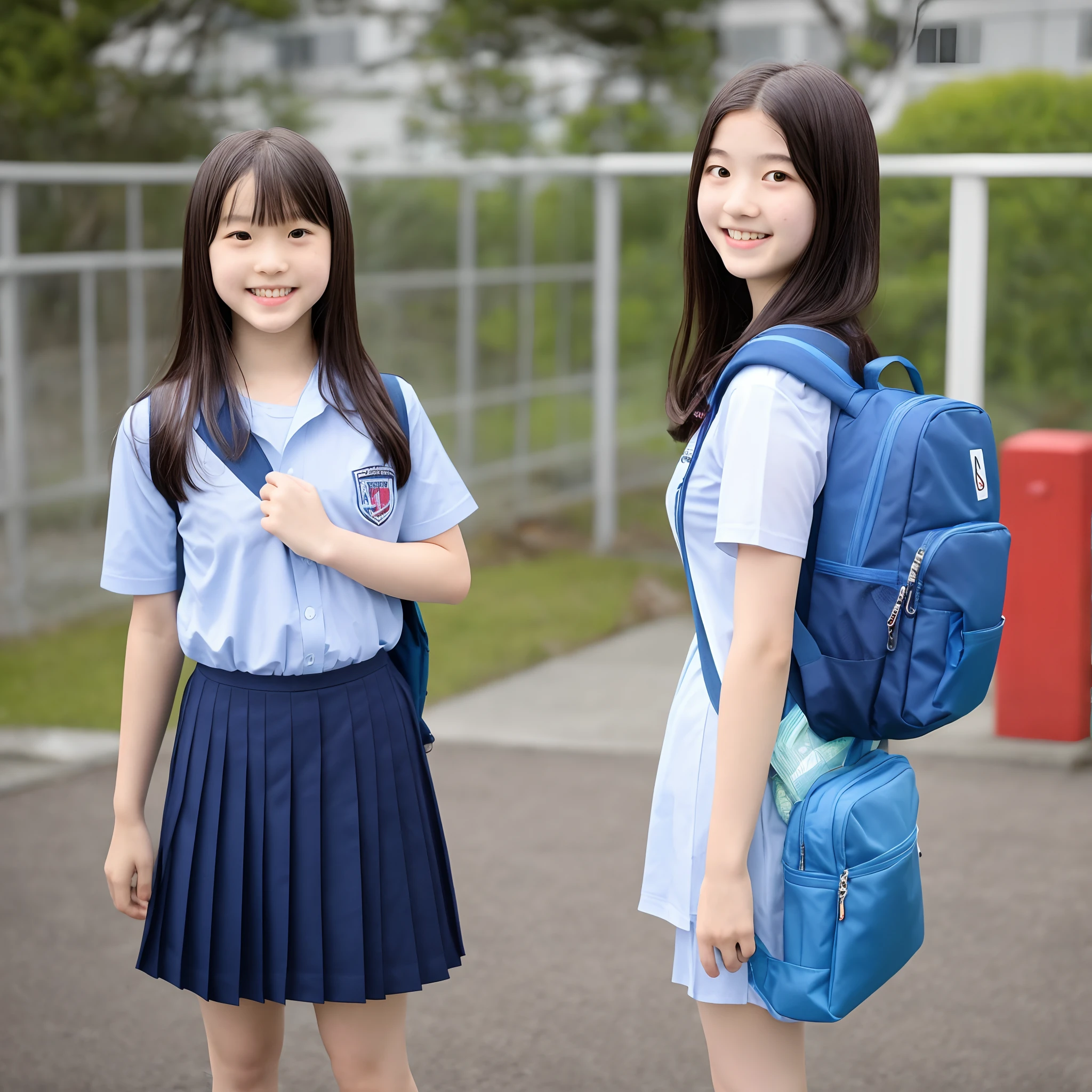 Momoai Osako　ar old。e is a sixth-ggirl, he is tall.、It is also 168 cm long。He is carrying a light blue school bag on his back。She is an elementary schooleasts。
Good at taekwondo and kickboxing