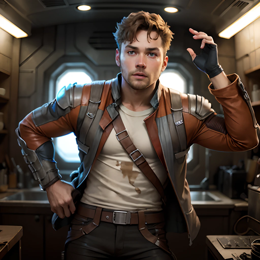 Glen howerton as star-lord from guardians of the galaxy