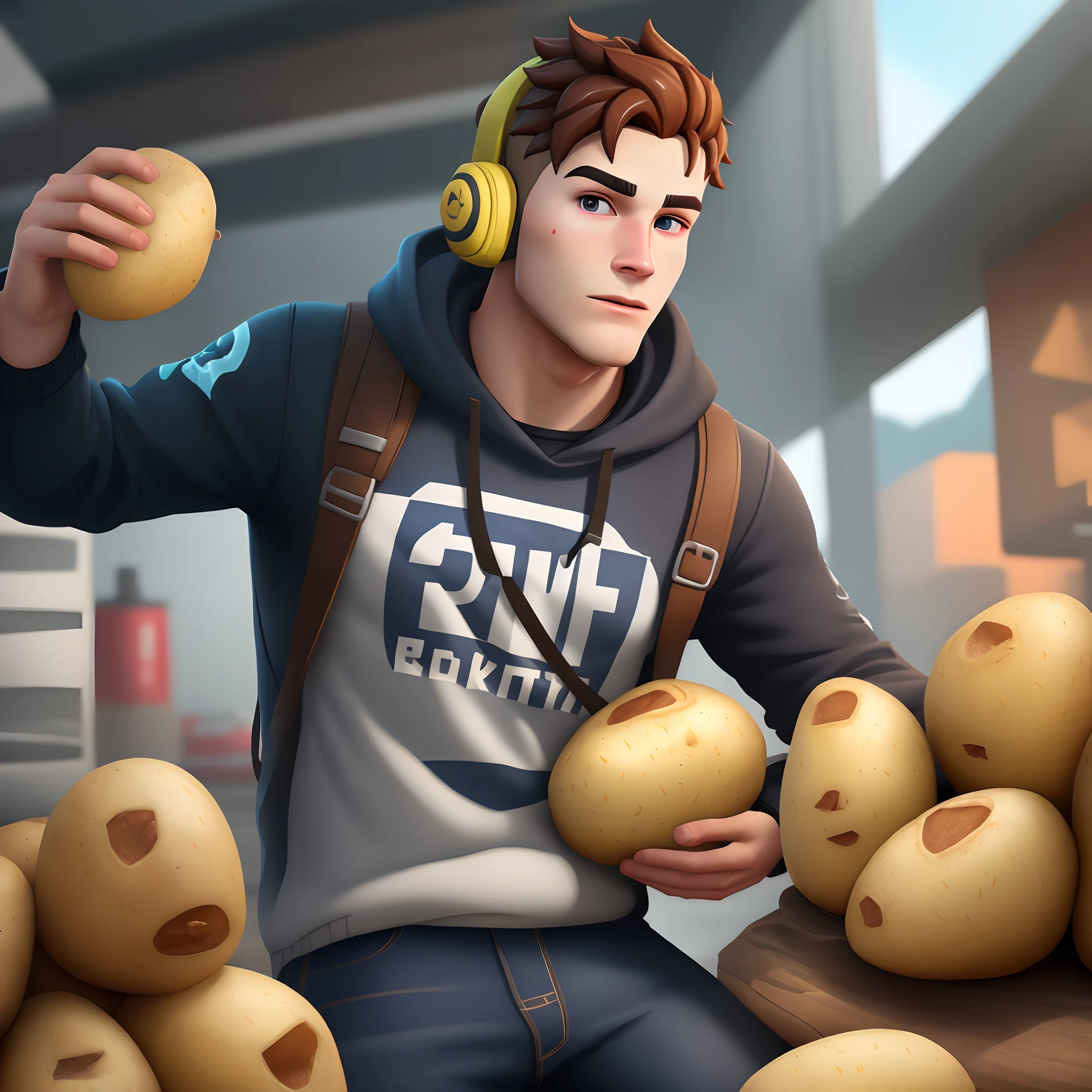 Potato god of fortnite