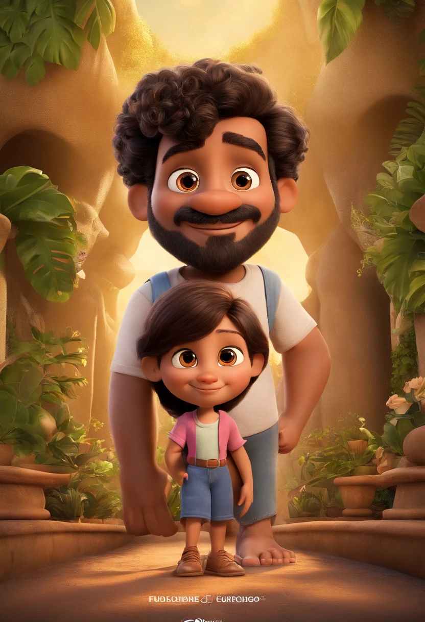 Cartoon character of a family with six adults and a child in front of animal kingdom Disney on vacation , animation character, Caractere estilizado, animation style rendering, 3D estilizado, Arnold Maya render, 3 d render stylized, toon render keyshot, Personagem 3D, Personagem 3D, 3d rendering stylized, 3 d character render, personagem de desenho animado, Personagem de close up, Pose de personagem, (Estilo Pixar) (master part:1.2) (Bokeh) (best quality) (pele detalhada) (textura detalhada) (8k) (argila) (Cinematic lighting) (foco nítido