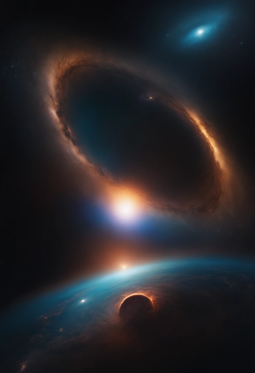 black holes in space