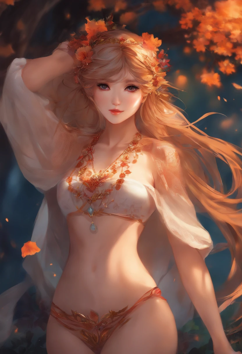 Naked anime girl