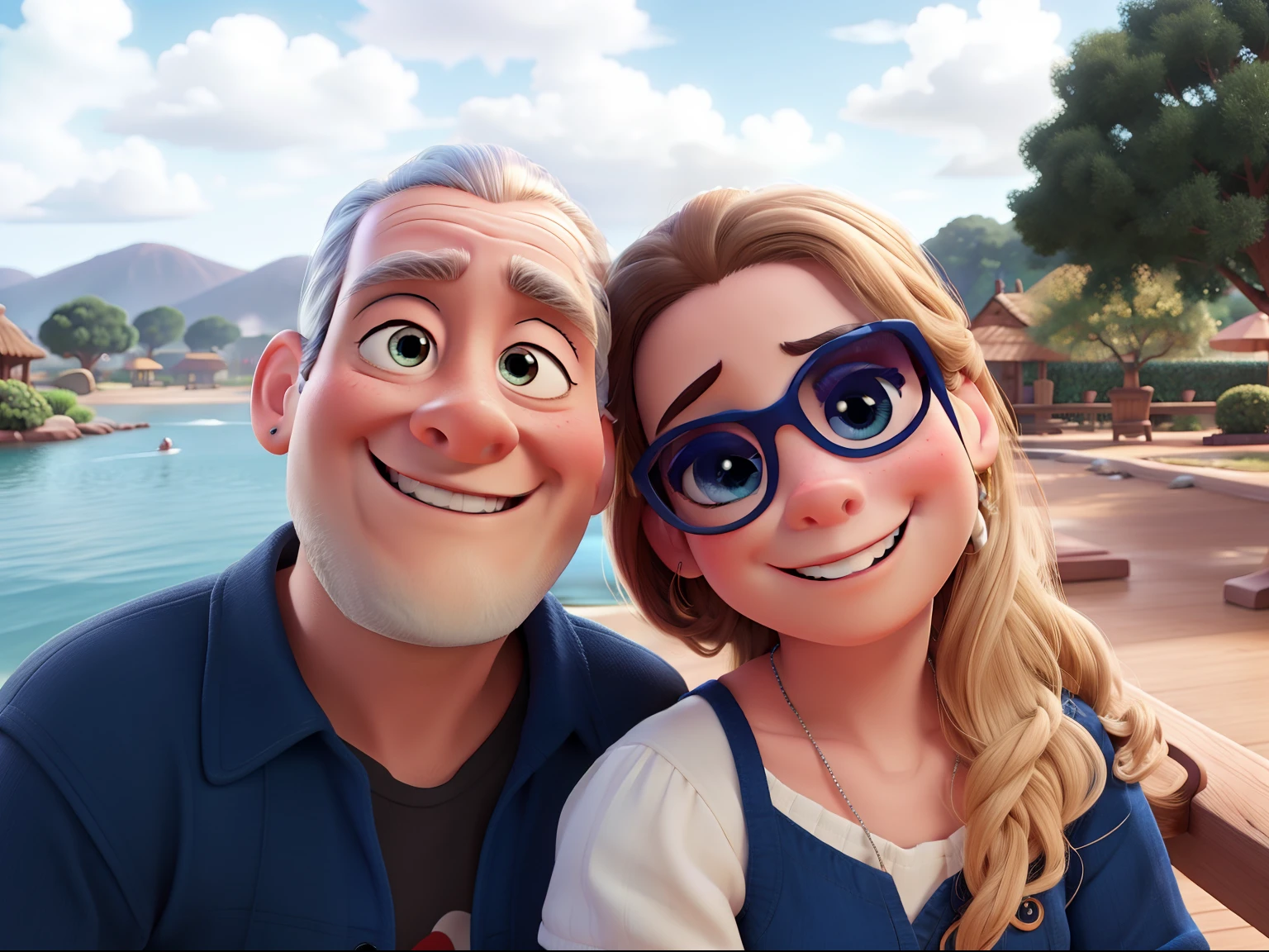 disney pixar style