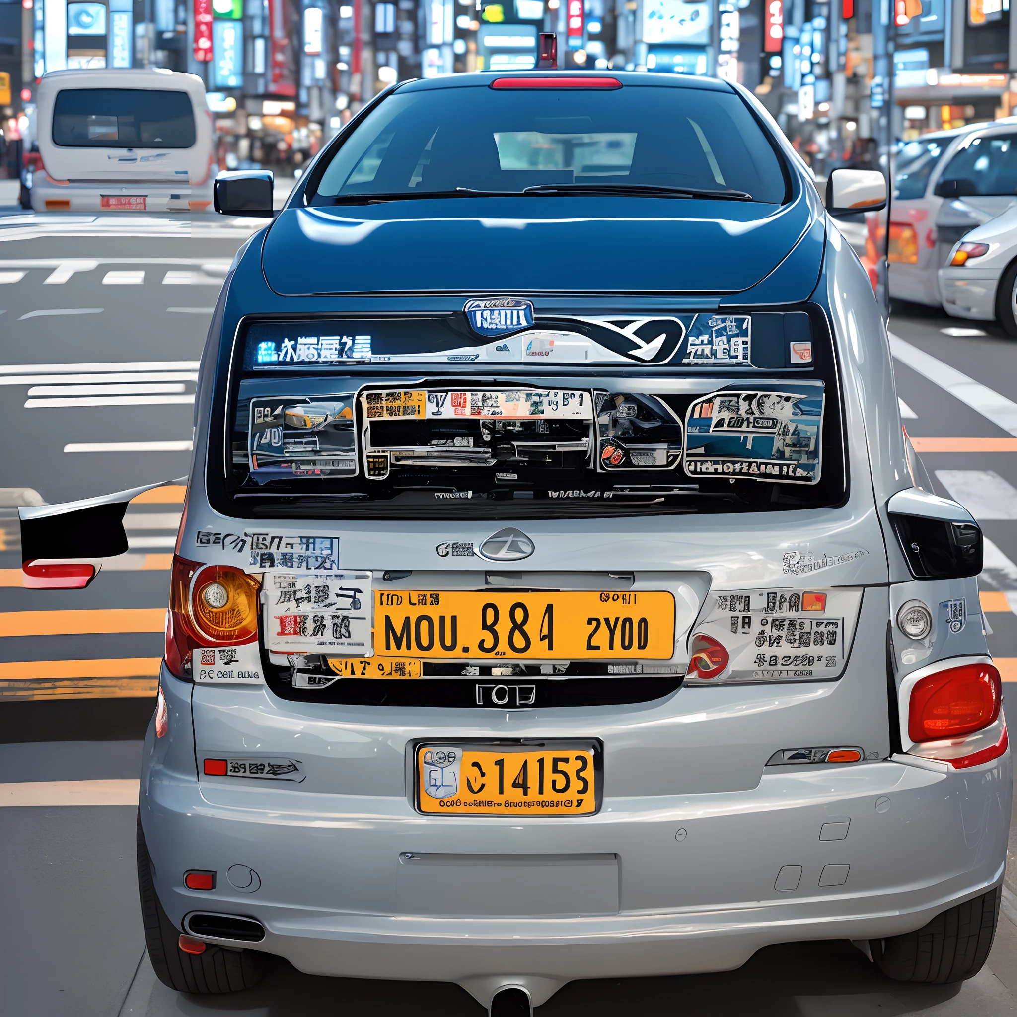 Sticker with a car in it
Midnight Tokyo theme