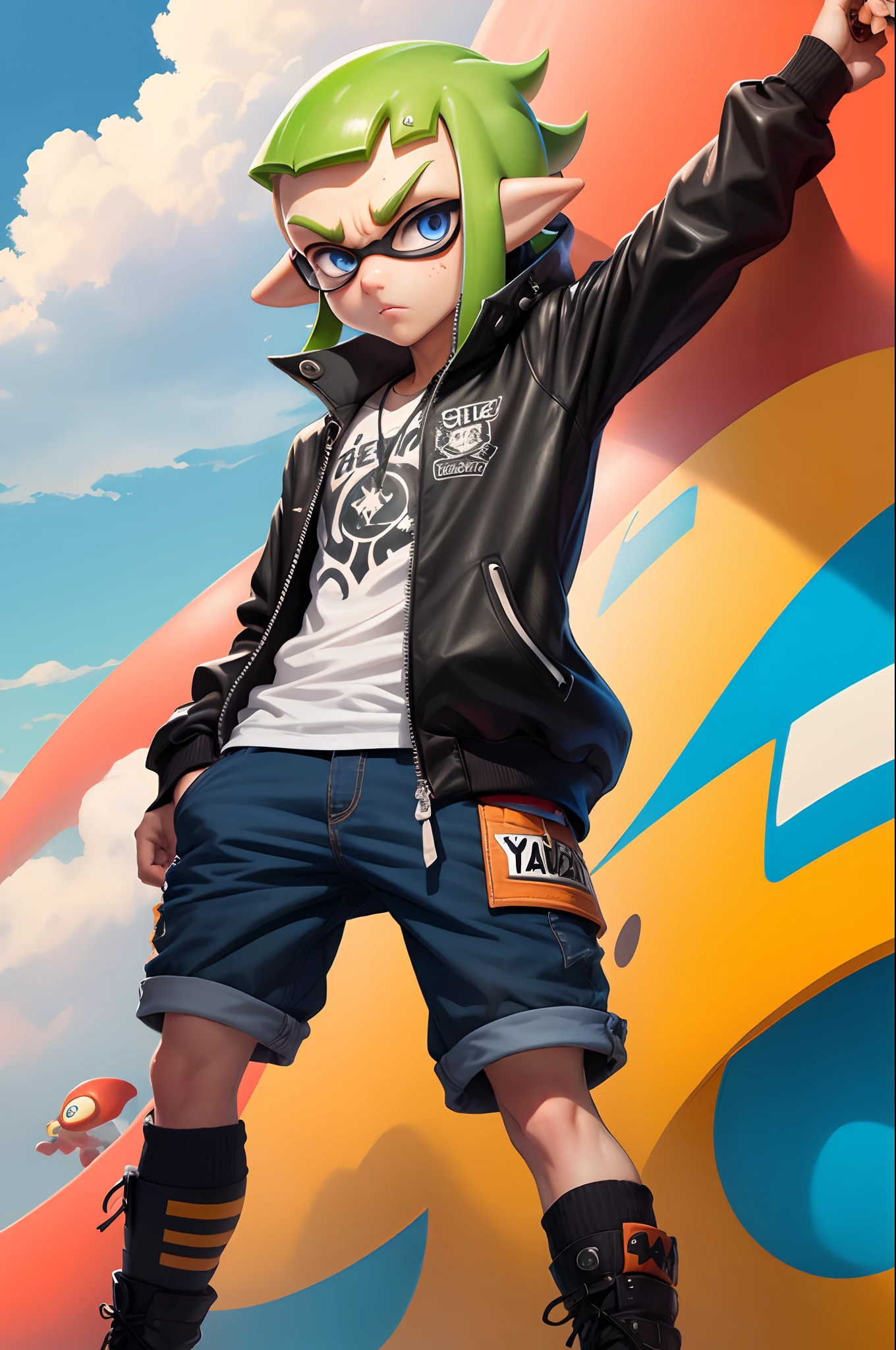 Inkling style rebelle badboy