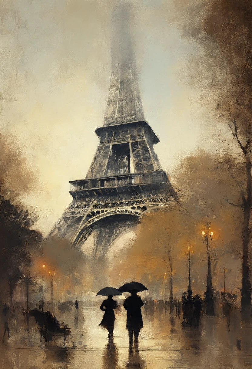 impressionism, Childe Hassam, Ramon Casas, John Atknson Grimshaw, Frederic Remington, eiffle tower