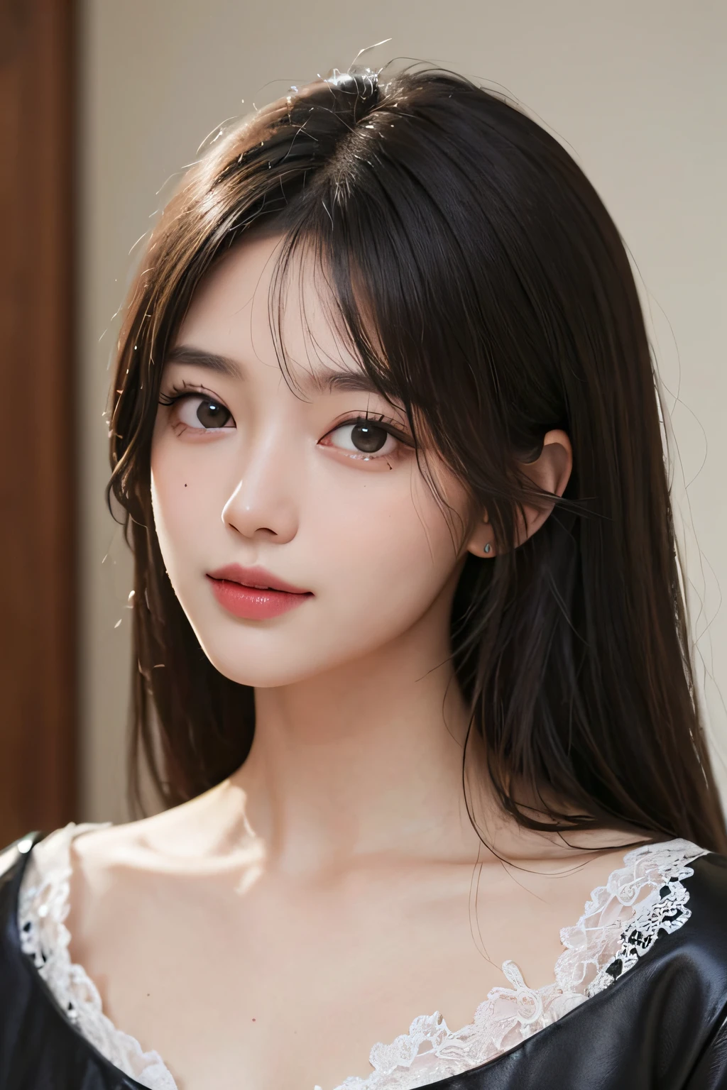 masterpiece、The highest image quality、hightquality、Beautuful Women、japanes、Popular Korean Makeup、detaileds、A detailed eye、Detailed skin、Beautiful skins、超A high resolution、(Realistis:1.4)、very extremely beautiful、Slightly younger face、Beautiful skins、Loose tank top、Huge breasts that look soft、I can see the cleavage、Tight micro mini skirt、((No balaja:1.5))、Thin、(A hyper-realistic)、(illustratio)、(hight resolution)、(8K)、(ighly detailed)(The best illustrations)、(beautifully detailed eyes)、(ultra-detailliert)、(wall-paper)、(详细的脸)、fine detailed、 A detailed face、pureerosfaceace_v1、A smile、Looking straight ahead、Looking straight ahead、((full body seen))、photos realistic、Bright lighting、profetional lighting、A dark-haired(Part of the hair is green)、length hair、Dark ruins、a matural female、long stylish bangs、