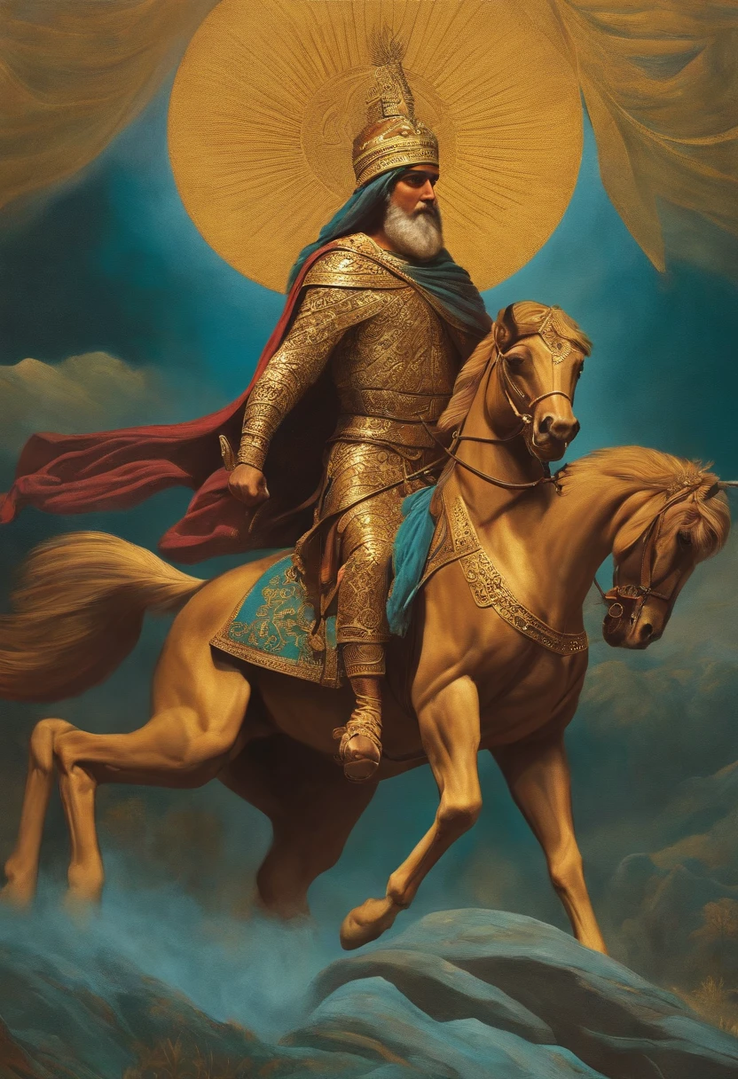 cyrus the great riding a ghoghnos