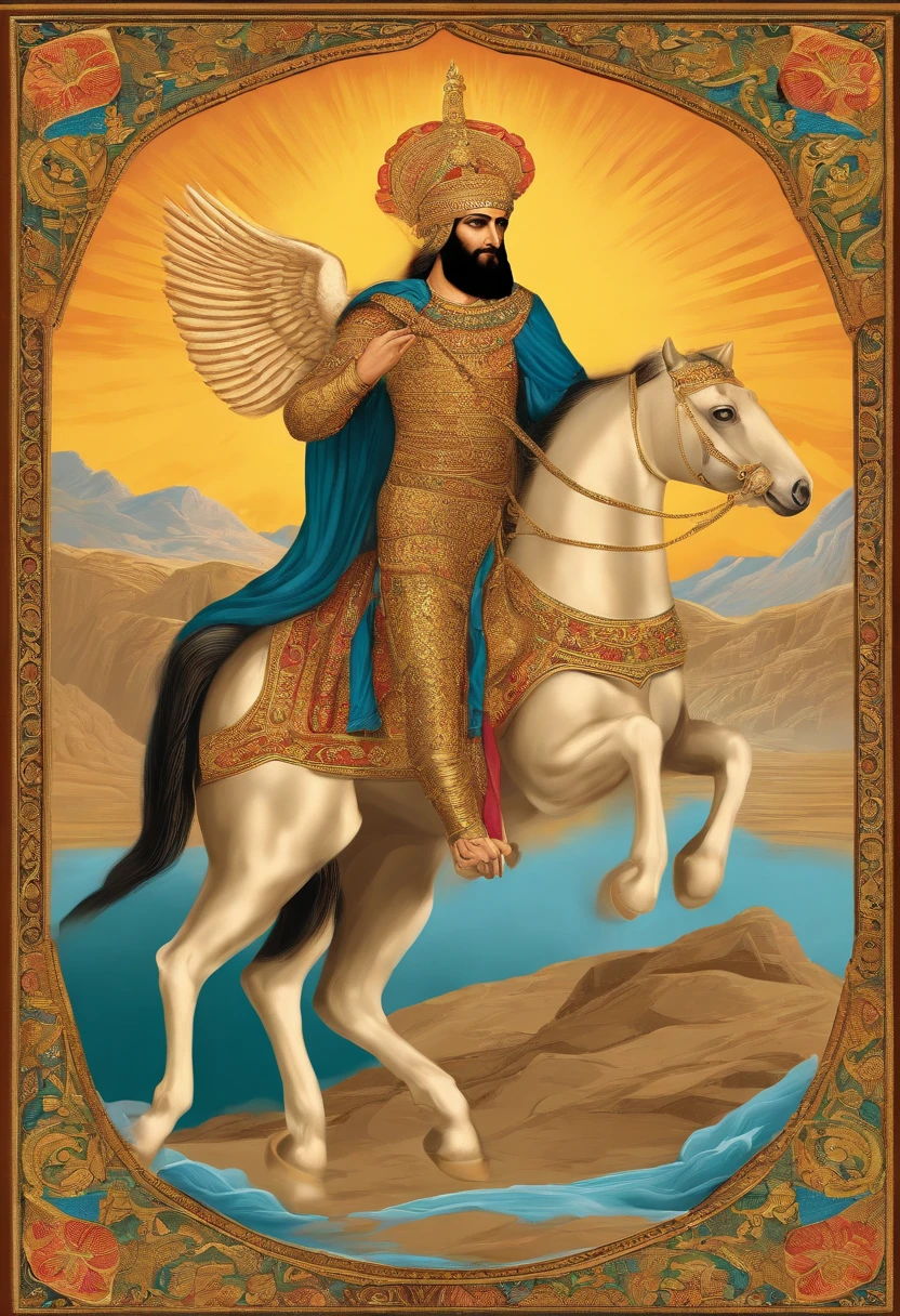 cyrus the great riding a ghoghnos