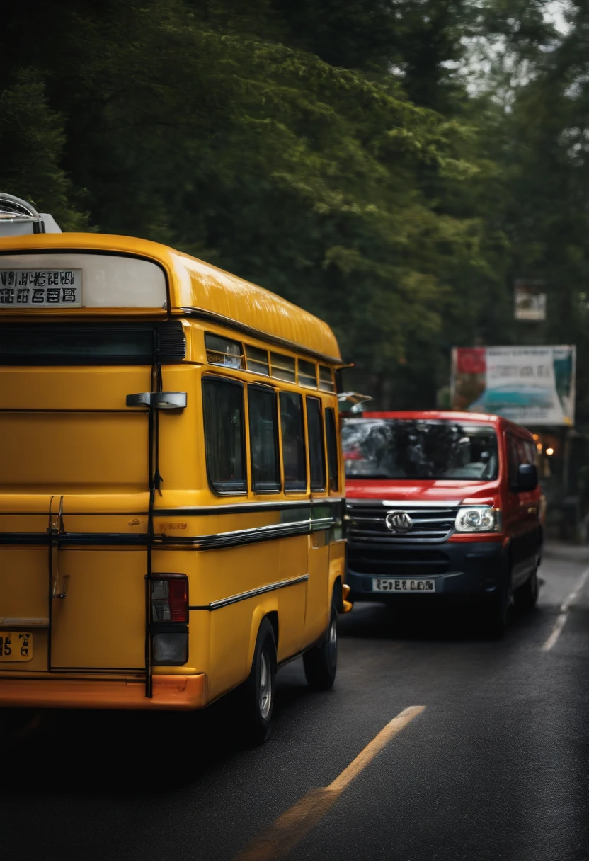 hours riding a minibus