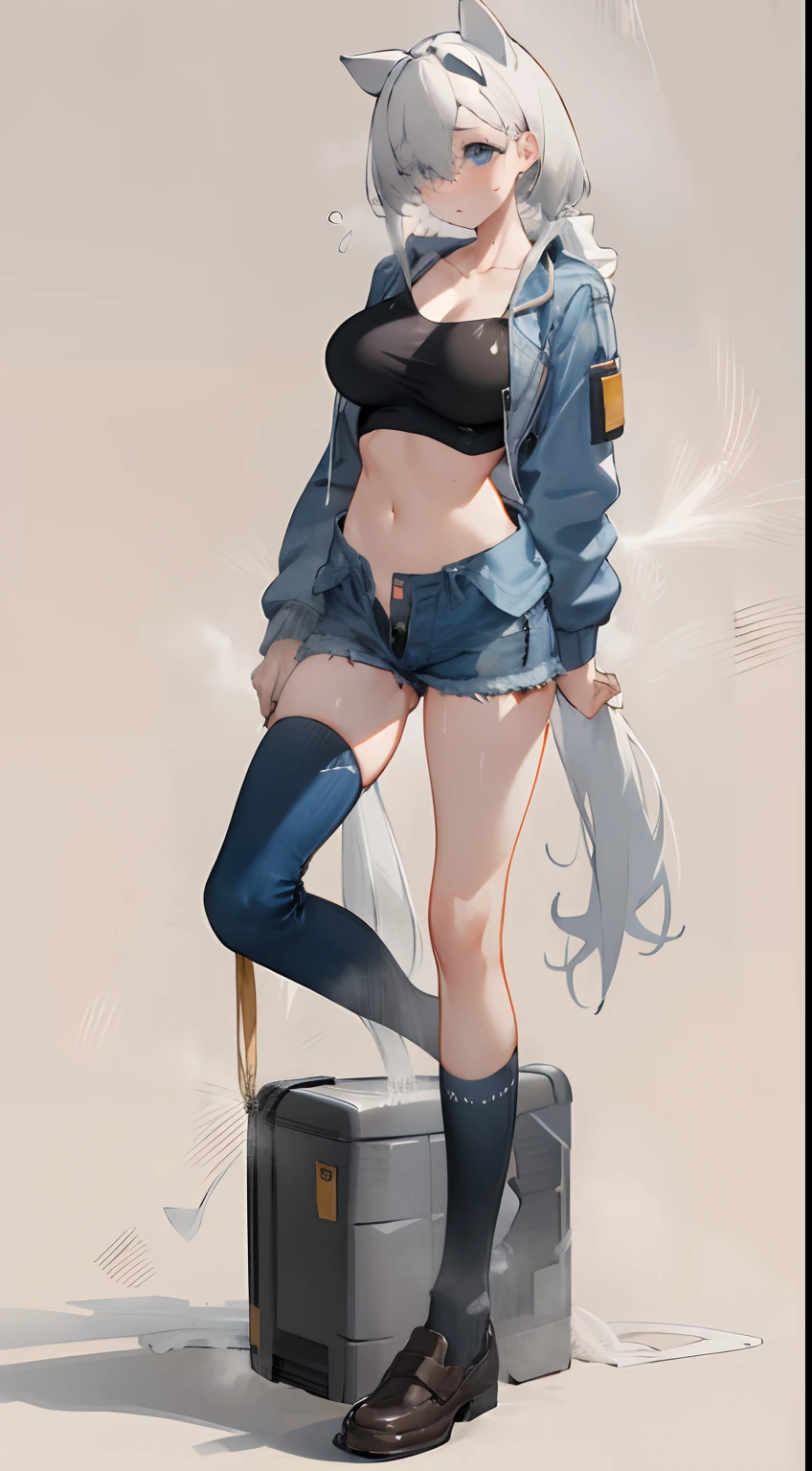 Slender, (Compensate:1.1), (White short bra:1.2), (Small breasts:1.6), In the dungeons、 (Head to knee portrait image:1.6),(Flat Chest:1.8),String panties,My face and chest are used to milk