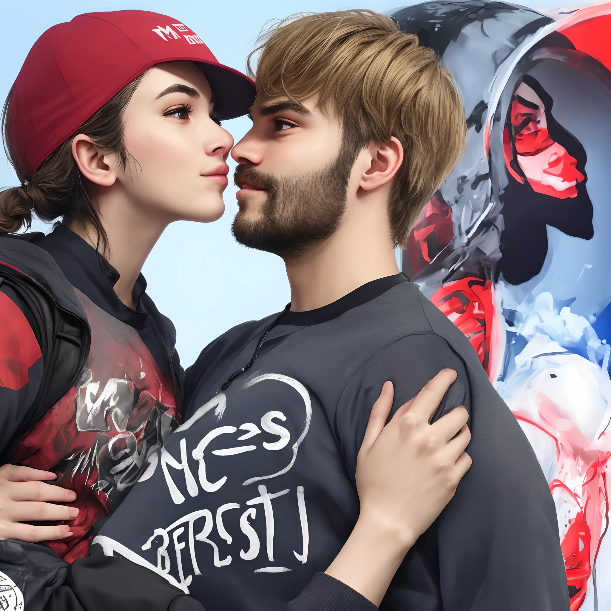 Pewdiepie kissing mr beast