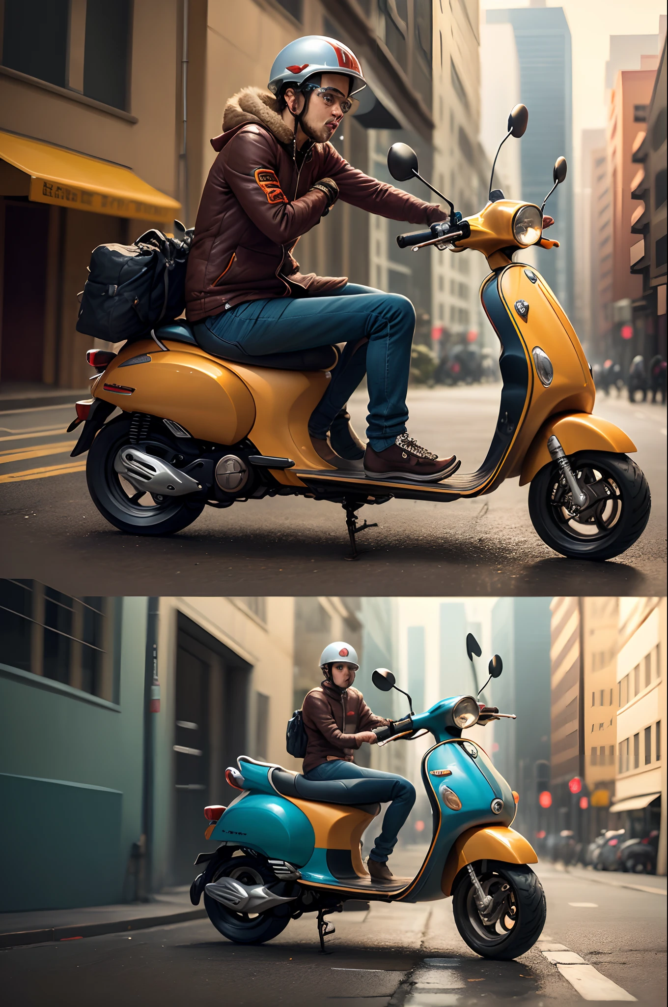 engineer
Scooter riding
Good storyteller
It's weird
Loneliness
man