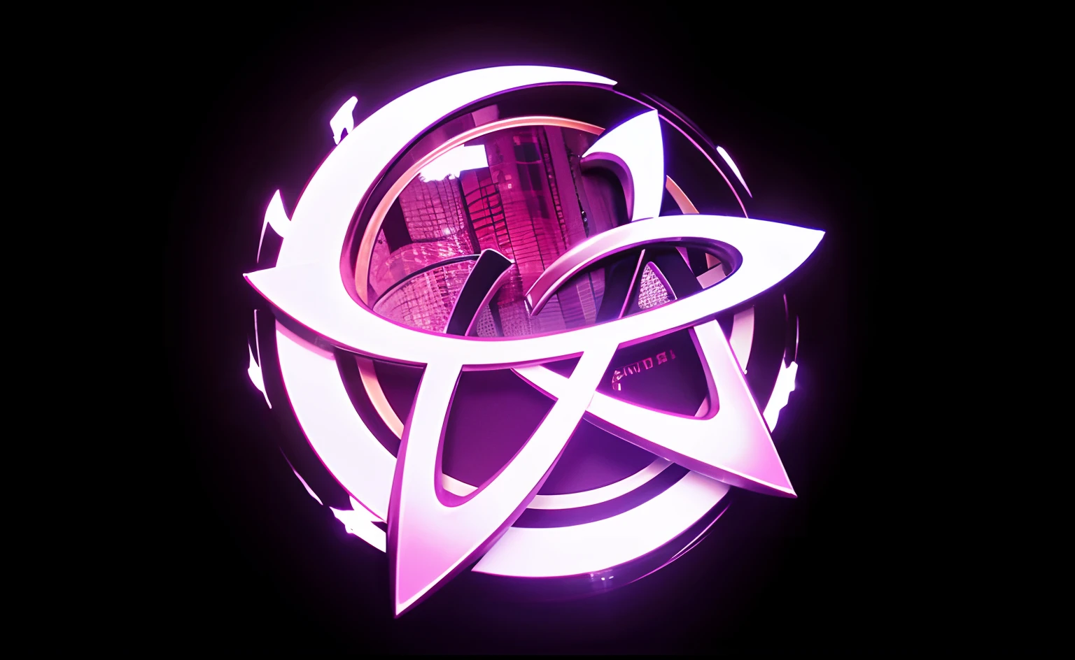 Round class emblem,Pink as the main body,White is the accented background,The overall look is relatively fresh