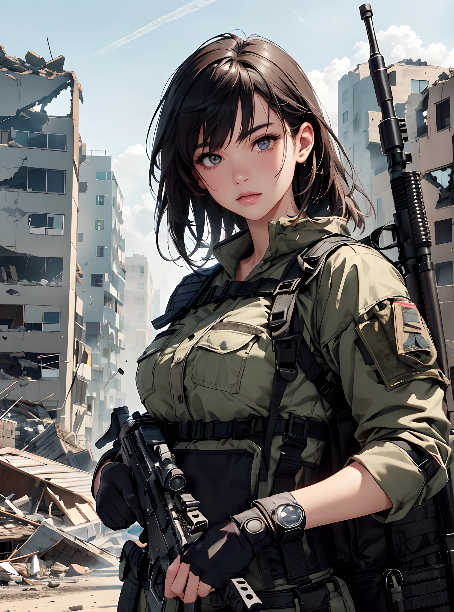 female soldier