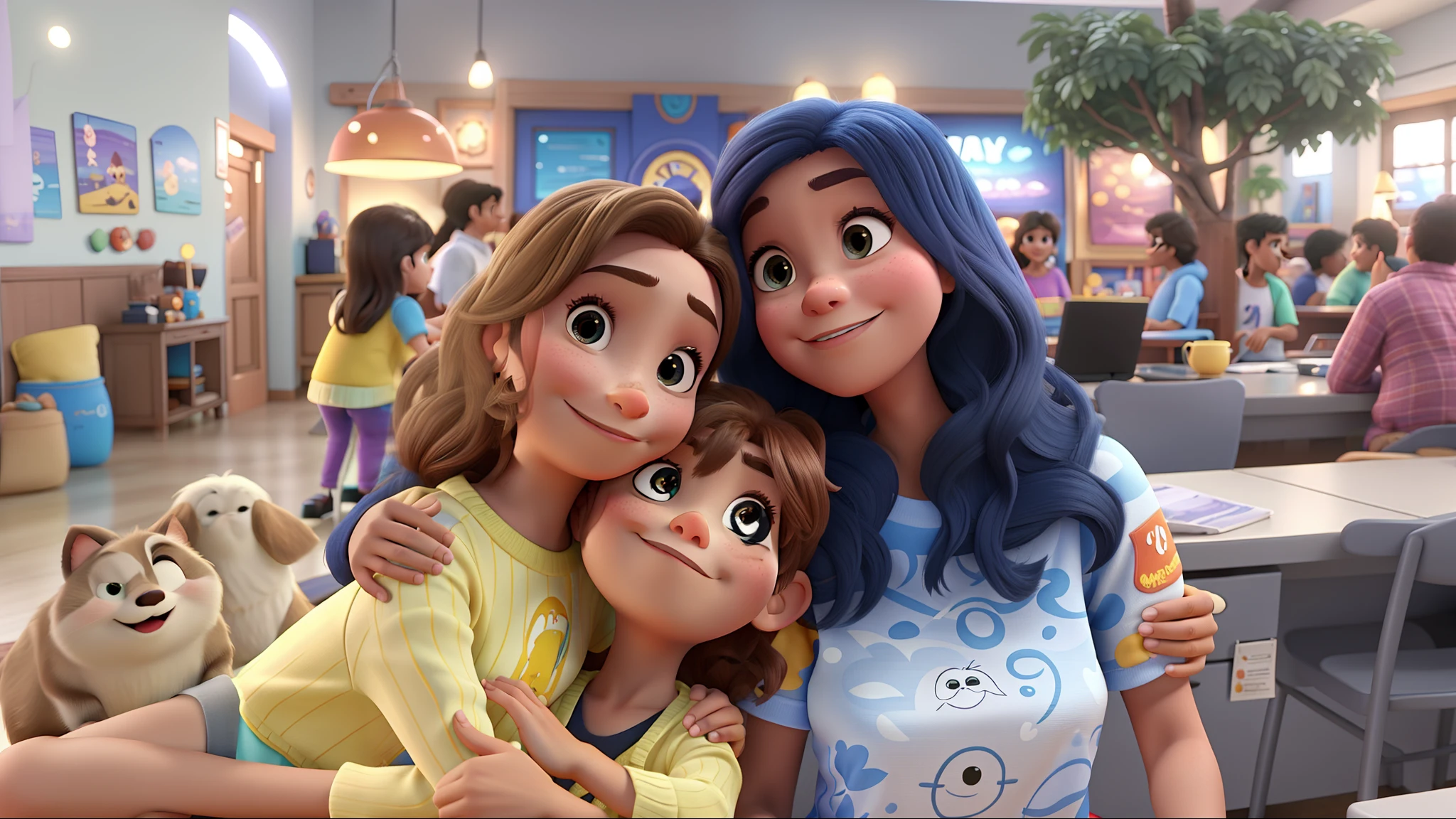 uma familia disney pixar, alta qualidade, melhor qualidade