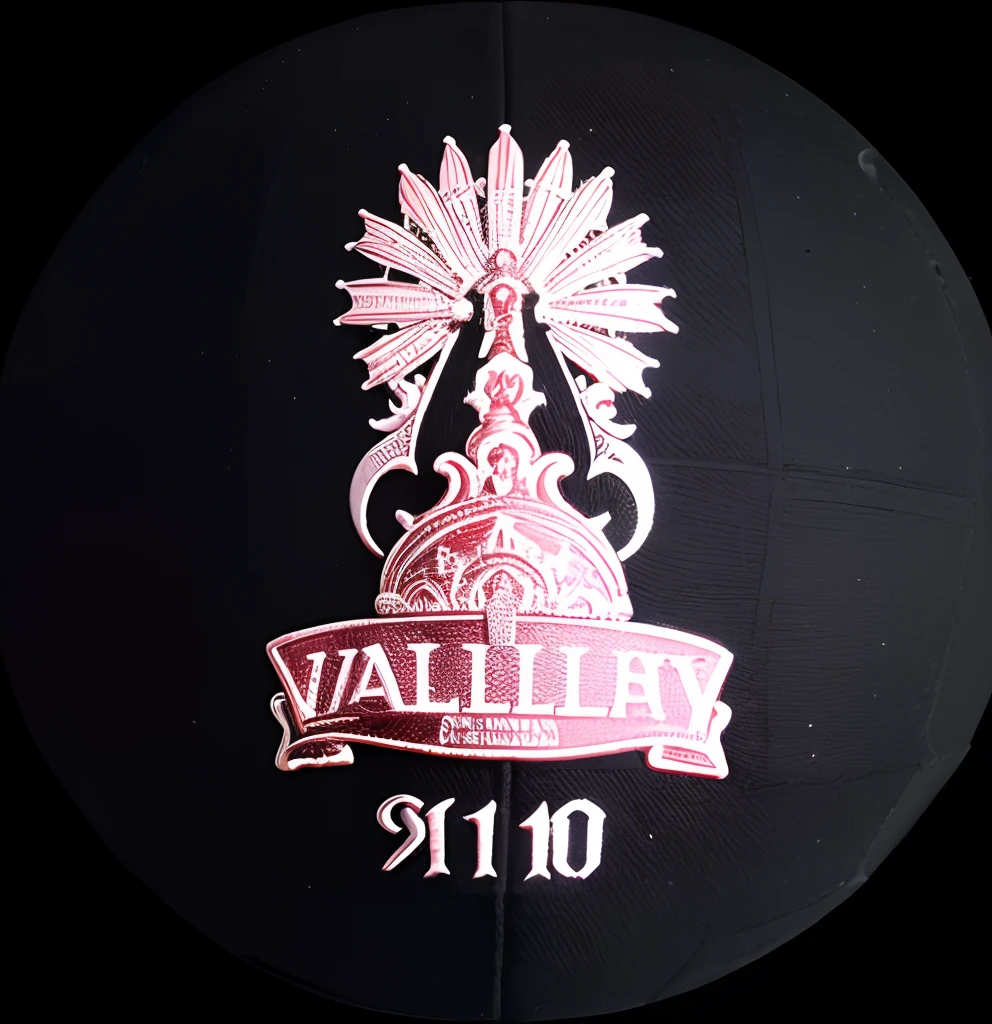 a close up of a black ball with a red and white logo, my heaven, skull cap, vault, highly detail, valhalla, very very highly detailed, balmy, very very very highly detailed, big and structured valhalla city, visor, valley, full view, immaculately detailed, finely detailed