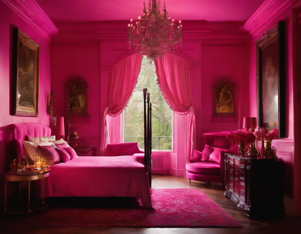 the night,Pink room