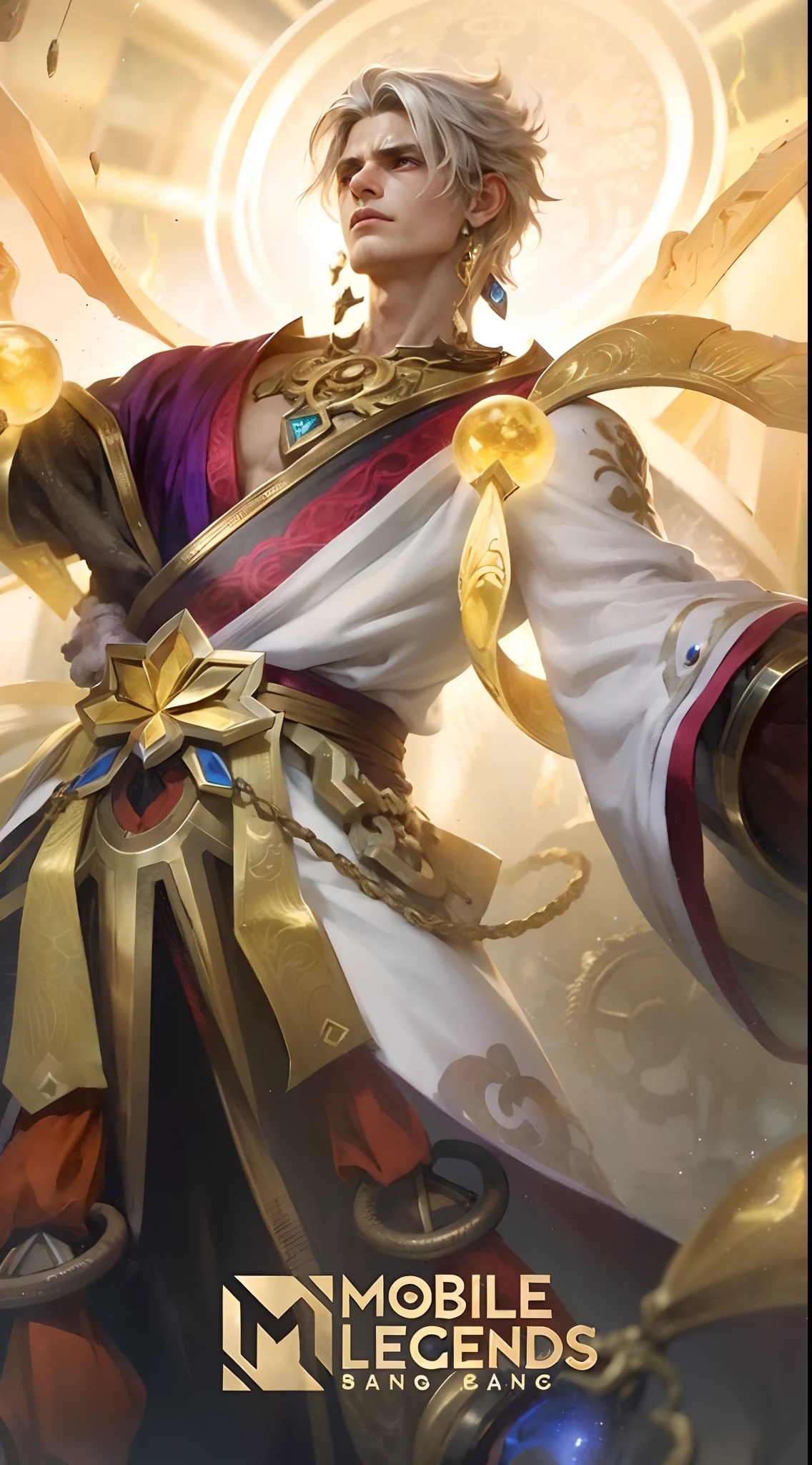 (Intricate Details, Masterpiece, Best Quality, High Resolution, 8k), (1man), (male:1.2), mature, dandy face, finely detailed eyes and face, toned body, masculine appeal, commanding presence, hot stud, bulging biceps and triceps, well-developed quadriceps and hamstrings, light skin, burgundy straight layered bangs hair, aquamarine eyes,  ornate details,  portrait, solo, half shot, looking down, detailed background, detailed face, (cogpunkai, cogpunk theme:1.1),  tech-mage,   [magic|technology], melding of spellcraft and advanced technology,  intricate [spellcasting clothes|mechanical gear], gear shaped glyphs,  ancient crystals,  [gears|ancient spell],  floating particles,  [innovative|enchanting] aura, high tech vehicle in background,   , finely detailed background, Depth of Field, VFX, young man and handsome