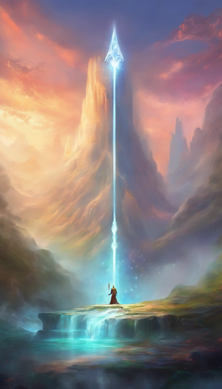 A large, Powerful, Legendary Master Sword of the Universe