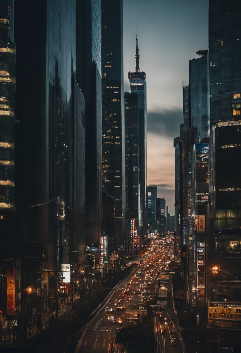 Futuristic cities、kosmos、spaceships、Spaceship Base、Spacecraft Airfield、Huge city、Futuristic City Tokyo、Tokyo 100 Years Later、Megalopolis Tokyo、Skyscrapers in Nishi-Shinjuku、Huge bird's-eye view of Tokyo、See the big picture
