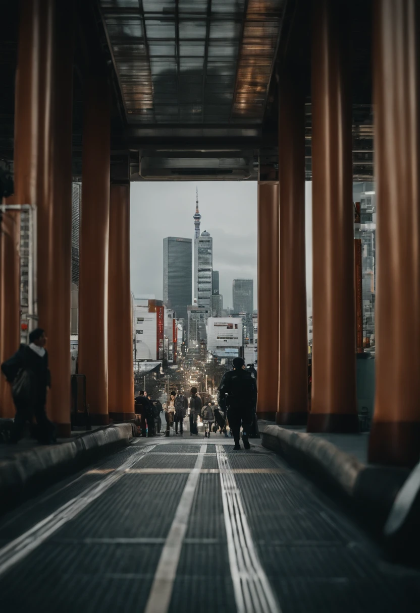 Futuristic cities、kosmos、spaceships、Spaceship Base、Spacecraft Airfield、Huge city、Futuristic City Tokyo、Tokyo 100 Years Later、Megalopolis Tokyo、Skyscrapers in Nishi-Shinjuku、Huge bird's-eye view of Tokyo、See the big picture