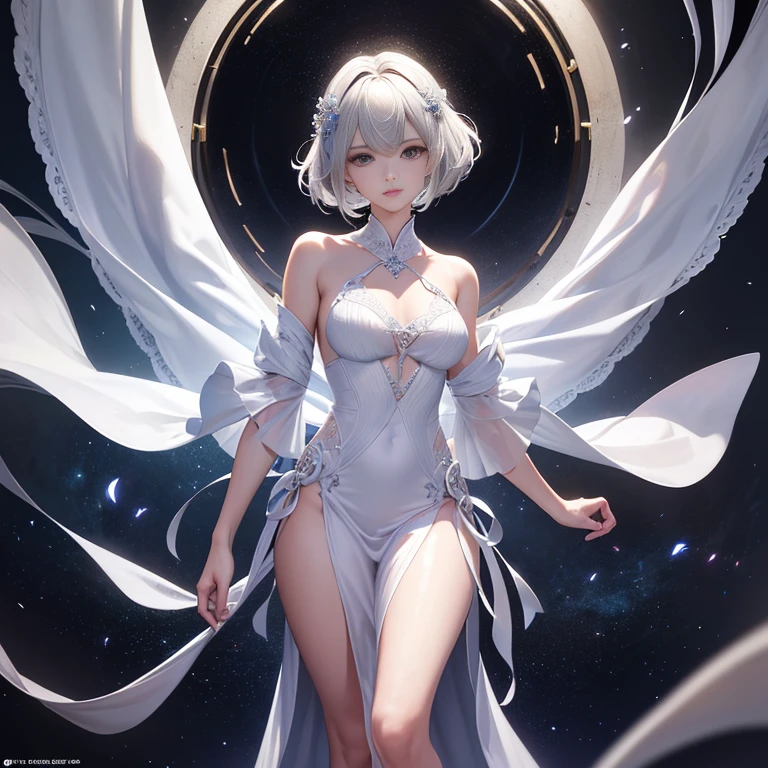 best qualtiy:1.3,ultra - detailed:1.3,tmasterpiece:1.2,finedetail:1.2,hight resolution,8k wallpaper),(cinematic lighting texture:1.2,Beautiful:1.2,impeccable)(Hanfu,full-body view,Delicate and delicate garment details:1.2),(Slim body,White-colored skin:1.2),(cabelos preto e longos,bluntbangs,us),(mesmerizing eyes:1.1)