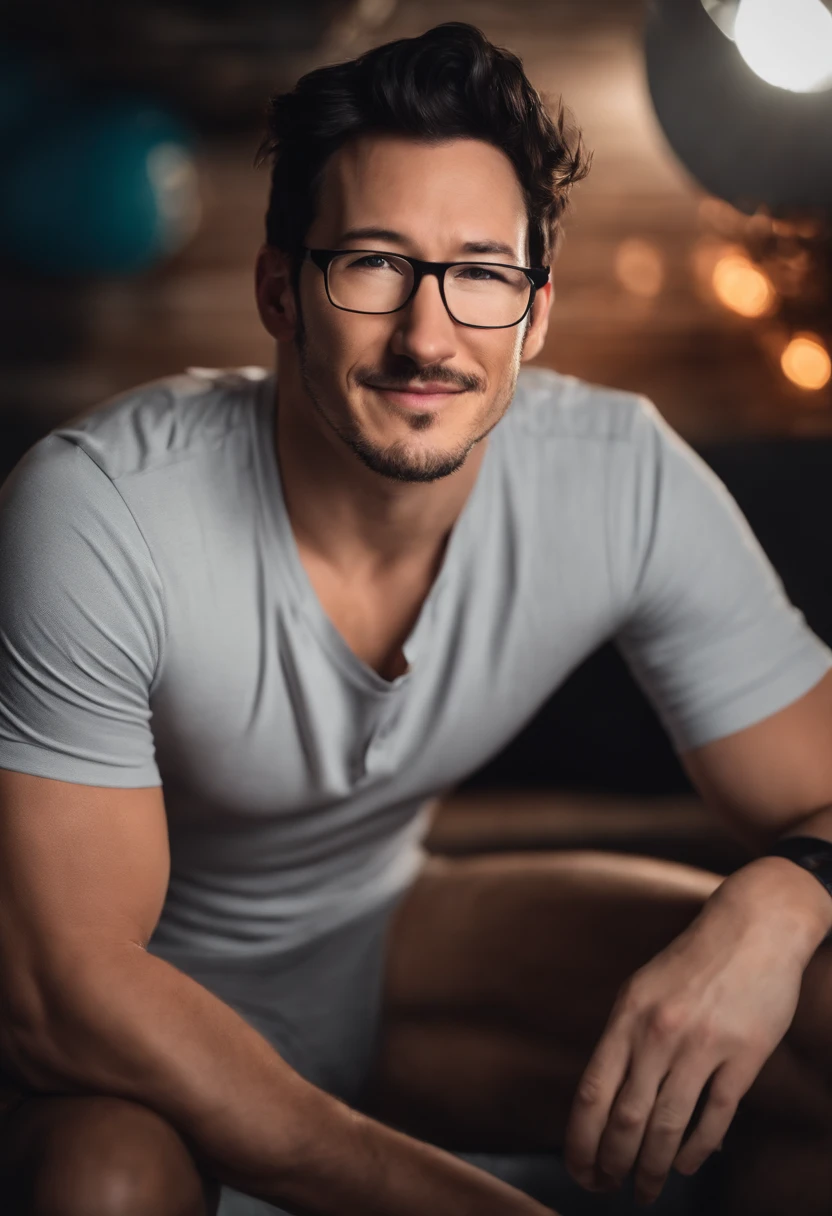 Markiplier YouTuber wearing tight jockstrap nsfw grabbing bulge