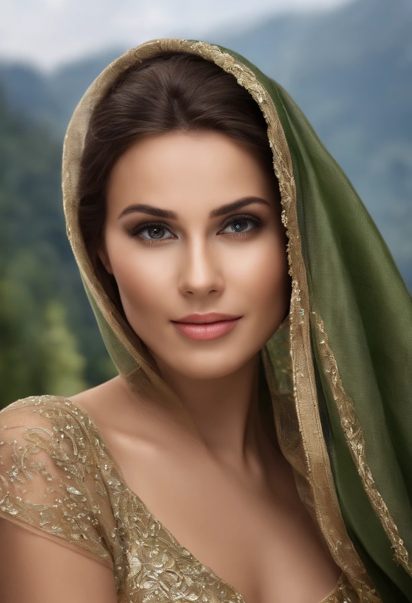 Background remove and change indoor realistic face