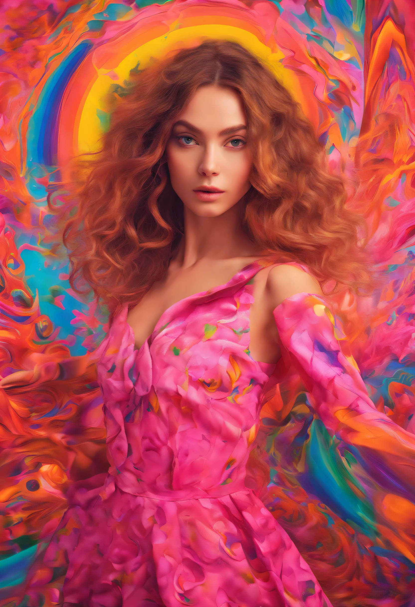 8K, Best Quality, Masterpiece, Ultra High Resolution, (Realism: 1.4), Original Photo, (Realistic Skin Texture: 1.3), (Film Grain: 1.3), (Selfie Angle), 1 Girl, Pink Clothes, Sapphire Color Eyes and Beautiful Face Details, Masterpiece, Best Quality, Close Up, Upper Body